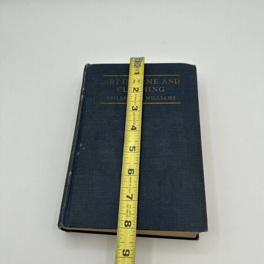 Art in Home and Clothing 1928 Trilling Williams Deco Flapper Dress History Book
